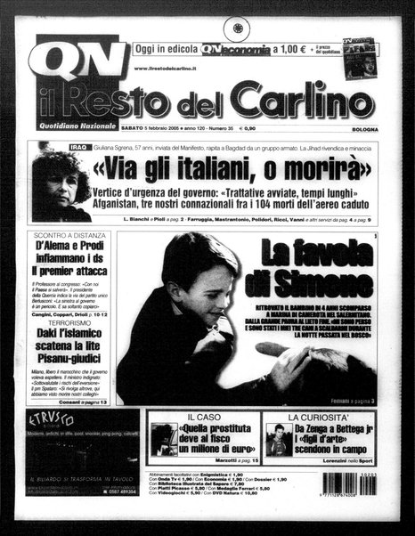 Il Resto del Carlino : giornale dell'Emilia